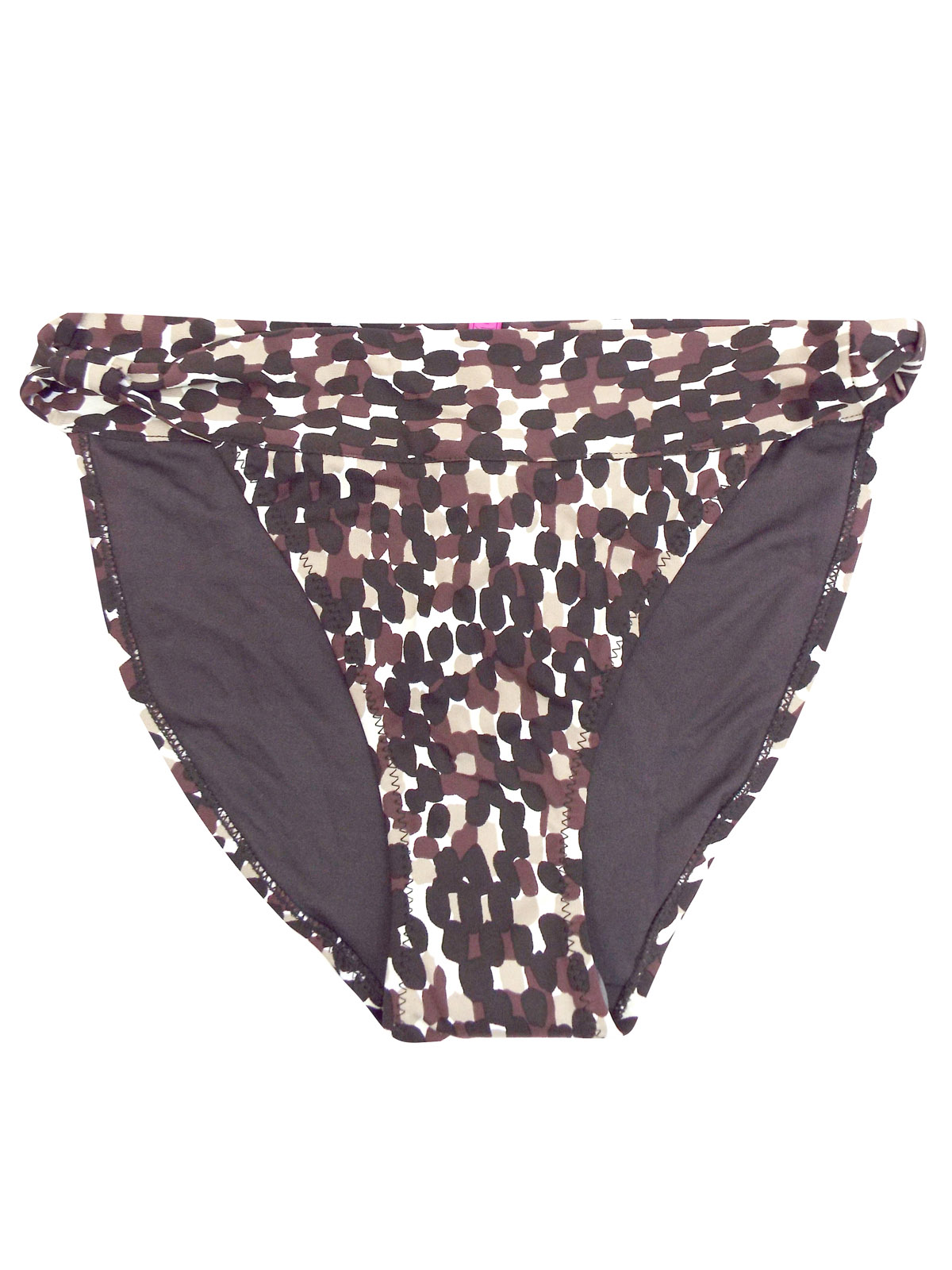 Printed Tab Side Hipster Bikini Bottoms