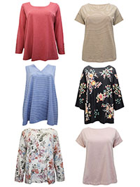 ASSORTED Tops - Size 8/10 to 22 (US S to 2X)